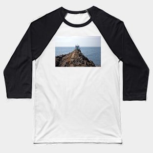 Jerbourg Point, Guernsey Baseball T-Shirt